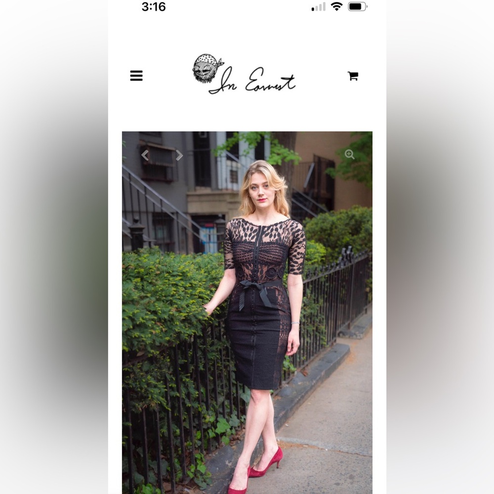 Byron Lars Sheath Dress